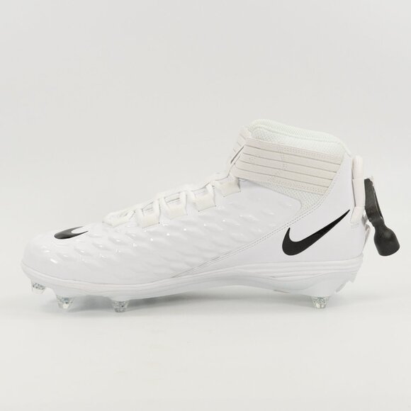 Nike Force Savage Pro 2 D \'White Black\' BV3981-100 Football Cleats size 12.5 main image 5